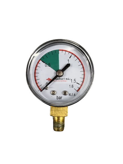 Manometr k pumpičce 1/8“ 0-1,6 bar